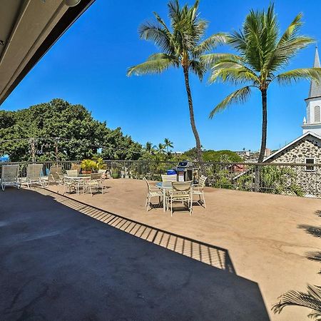 Downtown Air Conditioned Condo Walk To Beaches 凯路亚-科纳 外观 照片